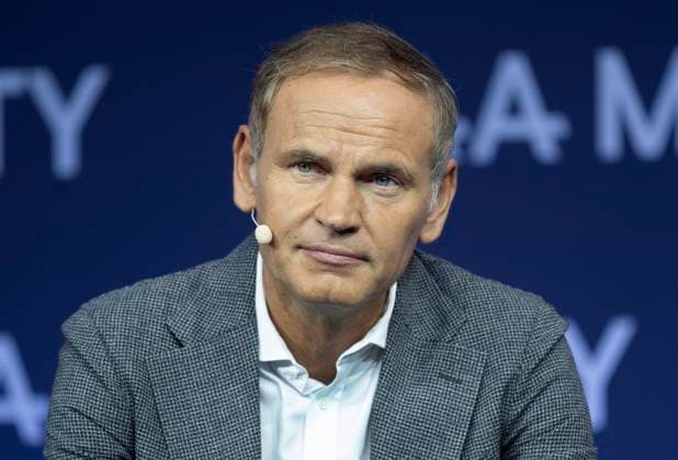 Oliver BLUME , Vorstandsvorsitzender der Volkswagen Group , waehrend der IAA , 05.09.2023 Oliver BLUME , CEO of Volkswagen Group , during IAA Motor Show , 05.09.2023 *** Oliver BLUME , CEO of Volkswagen Group , during IAA , 05 09 2023 Oliver BLUME , CEO of Volkswagen Group , during IAA Motor Show , 05 09 2023
