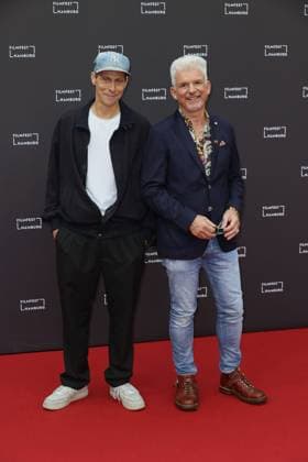 FILMFEST HAMBURG AT 02 10 2023 Marc Hosemann, Heinz Strunk, Premieres on the Red Carpet at Filmfest Hamburg at Cinemaxx Dammtor, HAmburg, 02 10 2023. Copyright: xEventpressxMPx