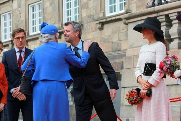 03-10-2023 Denmark Princess Benedikte and Princess Mary and Prince Frederik and Queen Margrethe during the opening of the Folketing, the beginning of a new parliamentary year, at Christiansborg in Copenhagen. Â  Copyright: xPPEx