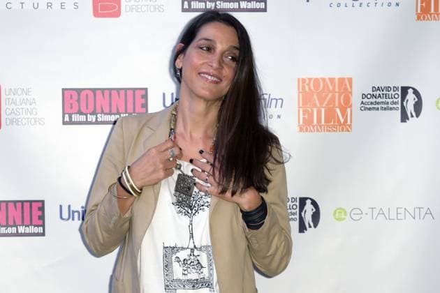 Mc Rome 04 10 2023 photocall film ˜Bonnie Timmermann™ photo Mario Cartelli Image in photo Donatella Finocchiaro
