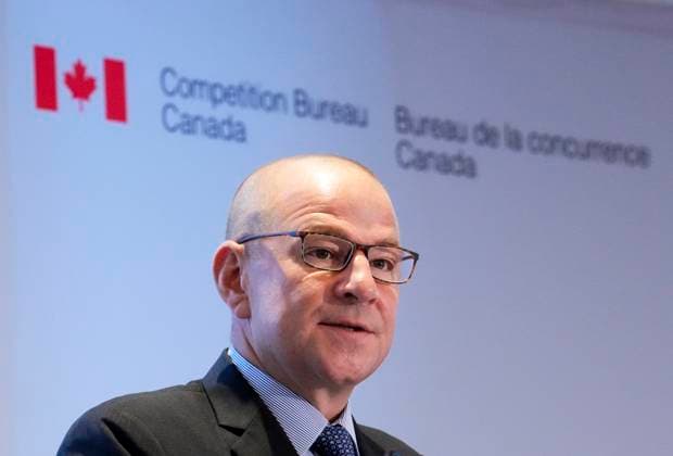 October 5, 2023, Ottawa, ON, CAN: Commissioner of Competition Matthew Boswell speaks at Canada s Competition Summit hosted by the Competition Bureau Canada in Ottawa on Thursday, Oct. 5, 2023. Ottawa CAN  - ZUMAc35_ 20231005_zaf_c35_005 Copyright: xSeanxKilpatrickx