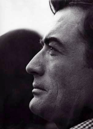 Film Cape Fear Actor Gregory Peck profile while shooting a scene of the film Savannah, Georgia USA  Copyright: xLeoxFuchsx 0672 Gregory Peck (Cape Fear) CLOSE UP PROFILE PORTRAIT