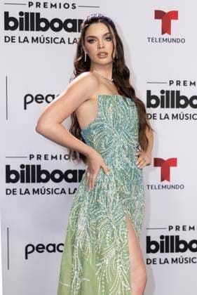 Nadia Ferreira arrive on the red carpet at the 2023 Latin Billboard Music Awards at the University of Miami, Watsco Center, Thursday, October 05, 2023 in Coral Gables, Florida.  MIA20231005142 GARYxIxROTHSTEIN