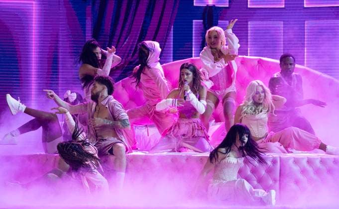 Tini performs at the 2023 Latin Billboard Music Awards at the University of Miami, Watsco Center, Thursday, October 05, 2023 in Coral Gables, Florida.  MIA20231005162 GARYxIxROTHSTEIN