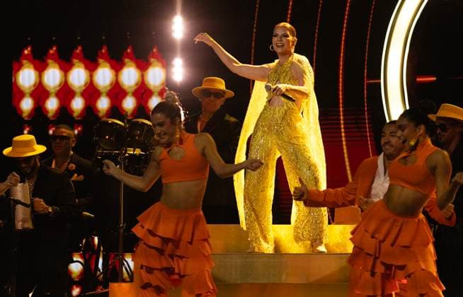Olga Tanon performs at the 2023 Latin Billboard Music Awards at the University of Miami, Watsco Center, Thursday, October 05, 2023 in Coral Gables, Florida.  MIA20231005182 GARYxIxROTHSTEIN
