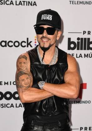 CORAL GABLES, FL - OCTOBER 5: Yandel at the 2023 Billboard Latin Music Awards at the Wasco Center in Coral Gables, Florida on October 5, 2023. Copyright: xmpi04x