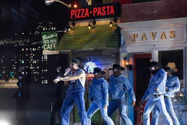 Bad Bunny performs at the 2023 Latin Billboard Music Awards at the University of Miami, Watsco Center, Thursday, October 05, 2023 in Coral Gables, Florida.  MIA20231005202 GARYxIxROTHSTEIN