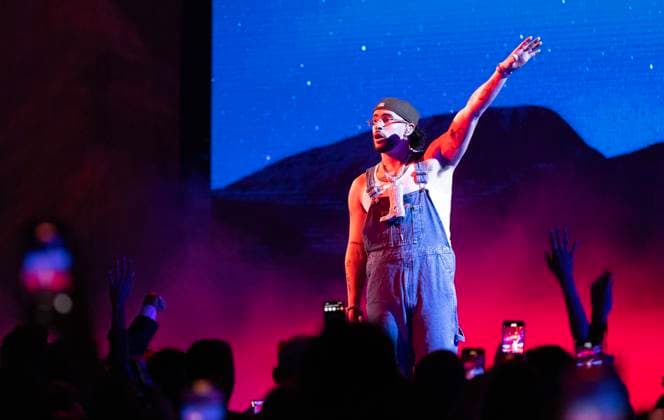 Bad Bunny performs at the 2023 Latin Billboard Music Awards at the University of Miami, Watsco Center, Thursday, October 05, 2023 in Coral Gables, Florida.  MIA20231005203 GARYxIxROTHSTEIN