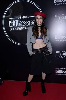 Billboard Latin Music Awards Watching Party Red Carpet October 5, 2023, Mexico City, Mexico: Daniela Spalla attends the red carpet to Watching Party Billboard Latin Music Awards at Universal Pictures Mexico. on October 5, 2023, Mexico City, Mexico. (Photo by Carlos Tischler Eyepix Group) Copyright: xCarlosxTischler xEyepixxGroupx CT_05102023_100342