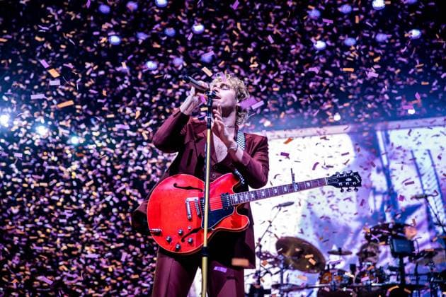 Bilder des Jahres 2023, Entertainment 10 Oktober Entertainment Themen der Woche KW40 Entertainment Bilder des Tages 5 Seconds Of Summer performing live at O2 Arena 5 Seconds Of Summer performing live at O2 Arena in London, United Kingdom, on 5 October 2023., Credit:Sarah Tsang Avalon  Copyright: xSarahxTsangx xAvalonx 0811348270