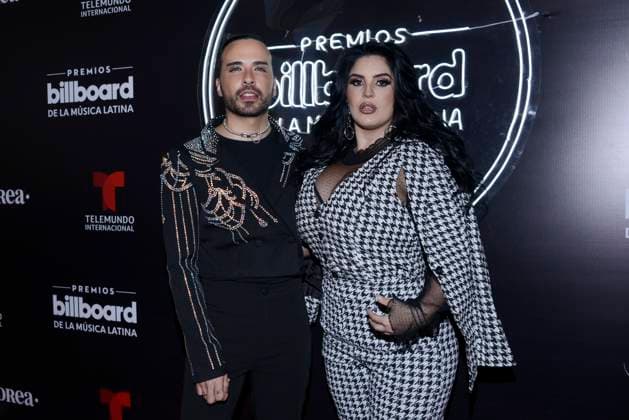 October 5, 2023, Mexico City, Mexico: Hector Quijano and Zelma Cherem attend the red carpet to Watching Party Billboard Latin Music Awards at Universal Pictures Mexico. on October 5, 2023, Mexico City, Mexico. Mexico City Mexico - ZUMAe321 20231005_zia_e321_078 Copyright: xCarlosxTischlerx