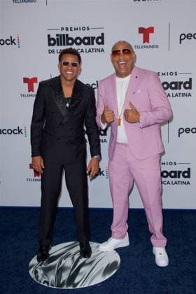 2023 Billboard Latin Music Awards - Arrivals Gente De Zona arrives for the 2023 Billboard Latin Music Awards at the Watsco Center in Miami, Florida, on October 5, 2023, Credit:Avalon United States, Fl, Miami  Copyright: xAvalonx 0811426275