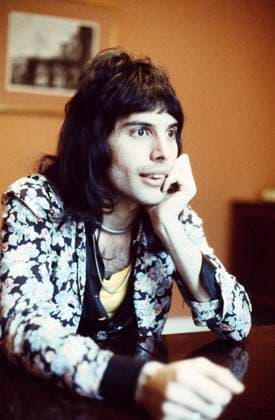 Freddie Mercury Freddie mercury of Queen london 1974, Credit:Michael Putland Avalon  Copyright: xMichaelxPutlandx xAvalonx 0517070522