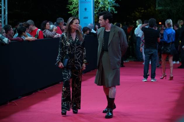 Suzanne ClÃ ment - Nicolas Maury CINEMA : 5 eme Festival Cineroman - Nice - 06 10 2023 NorbertScanella Panoramic 