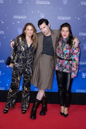 5th Cineroman Festival - Red Carpet - Day 5 5th CINEROMAN festival - day 5 - Red Carpet Suzanne ClÃ ment, Nicolas Maury, Mylene JampanoÃ¯ attend the 5th day red carpet of the 5th CINEROMAN festival in Nice. Photo by Shootpix ABACAPRESS.COM Nice France  Copyright: xShootpix ABACAx 870754_004 Shootpix ABACAx 870754_004