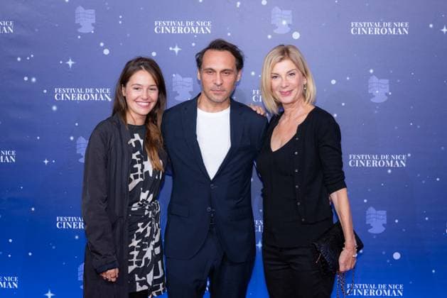 5th Cineroman Festival - Red Carpet - Day 5 5th CINEROMAN festival - day 5 - Red Carpet Marie Zabukovec, Yannick Choirat, Michele Laroque attend the 5th day red carpet of the 5th CINEROMAN festival in Nice. Photo by Shootpix ABACAPRESS.COM Nice France  Copyright: xShootpix ABACAx 870754_049 Shootpix ABACAx 870754_049