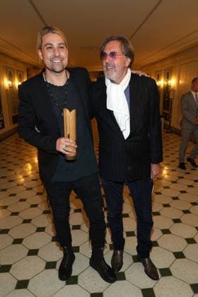 David Garrett and his father Georg Bongartz at the Opus Klassik 2023 award ceremony on 8 10 2023 in Berlin Opus Klassik 2023 in Berlin
