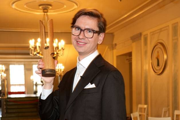 Vikingur Olafsson at the Opus Klassik 2023 award ceremony on 8 10 2023 in Berlin Opus Klassik 2023 in Berlin