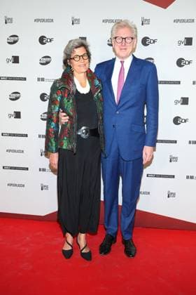 Theo Koll and his wife Franziska Castell at the Opus Klassik 2023 award ceremony on 8 10 2023 in Berlin Opus Klassik 2023 in Berlin