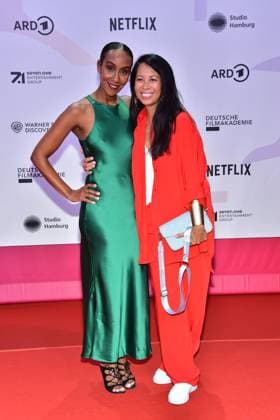 First Steps Award 2023 Hadnet Tesfa, Minh Khai Phan Thi Arrival to the First Steps Award at the Stage Theater des Westens it is called ÒStage free Ò for GermanyÕs most talented young filmmakersF in Berlin, on 08 10 2023. Photopress Mueller
