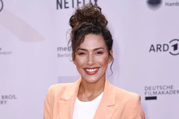 Amy Mussul at the First Steps Awards ceremony on 8 10 2023 in Berlin First Steps Awards 2023 in Berlin