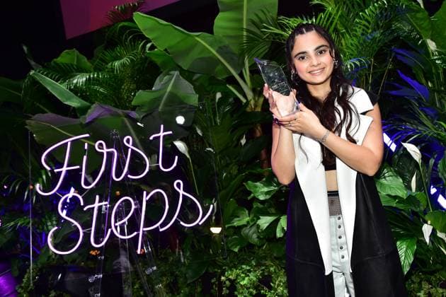 First Steps Award 2023 Götz George Young Talent Award, Bayan Layla awarded best young actress First Steps Award at the Stage Theater des Westens it is called ÒStage free Ò for GermanyÕs most talented young filmmakersF in Berlin, on 08 10 2023. Photopress Mueller