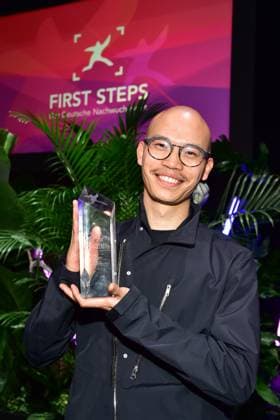 First Steps Award 2023 Dieu Hao Do, award winner for documentary film First Steps Award at the Stage Theater des Westens it is called ÒStage free Ò for GermanyÕs most talented young filmmakersF in Berlin, on 08 10 2023. Photopress Mueller