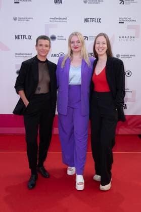 Award First Steps 2023 Julia Fuhr Mann, Melissa Byrne and Caroline Spreitzenbart at the First Steps Award at the Stage Theater des Westens in Berlin on 09 10 2023 Copyright: xEventpressxKochanx