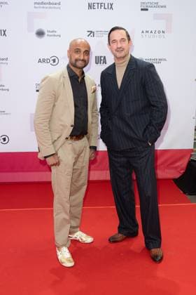 Award First Steps 2023 Murali Perumal and Sönke Möhring at the First Steps Award at the Stage Theater des Westens in Berlin on 09 10 2023 Copyright: xEventpressxKochanx