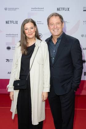 Award First Steps 2023 Alexandra Maria Lara and Florian Gallenberger at the First Steps Award at the Stage Theater des Westens on 09 10 2023 in Berlin Copyright: xEventpressxKochanx