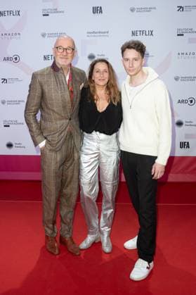 Award First Steps 2023 Peter Lohmeyer, Barbara Philipp and Jonathan Berlin at the First Steps Award at the Stage Theater des Westens in Berlin on 09 10 2023 Copyright: xEventpressxKochanx