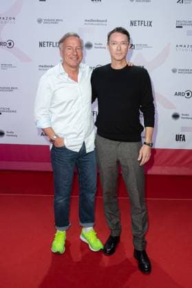 Award First Steps 2023 Nico Hofmann and Sascha Schwingel at the First Steps Award at the Stage Theater des Westens in Berlin on 09 10 2023 Copyright: xEventpressxKochanx
