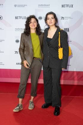 Award First Steps 2023 Soma Pysall and Roxana Samadi at the First Steps Award at the Stage Theater des Westens in Berlin on 09 10 2023 Copyright: xEventpressxKochanx