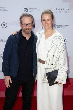 Award First Steps 2023 Fabian Busch and Susanne Bormann at the First Steps Award at the Stage Theater des Westens in Berlin on 09 10 2023 Copyright: xEventpressxKochanx