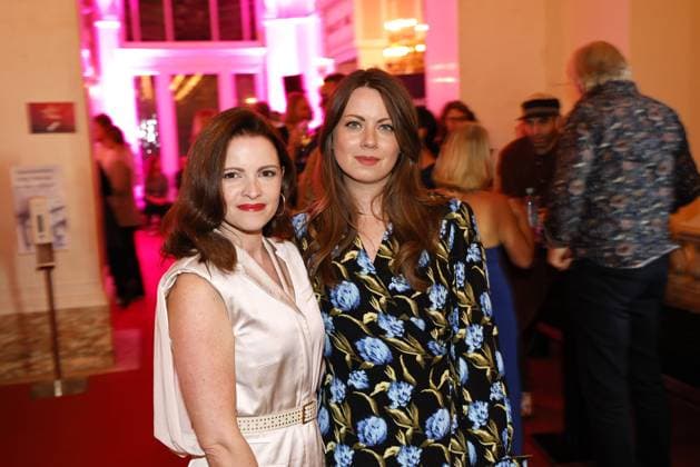 Jennifer Ulrich and Alice Dwyer at the First Steps Awards ceremony on 8 10 2023 in Berlin First Steps Awards 2023 in Berlin