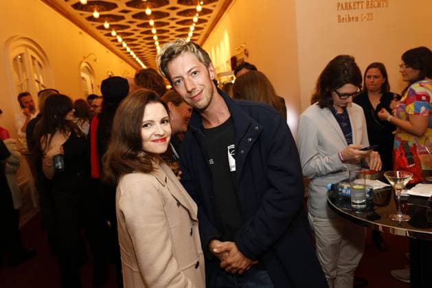 Jennifer Ulrich and Max Mauff at the First Steps Awards ceremony on 8 10 2023 in Berlin First Steps Awards 2023 in Berlin