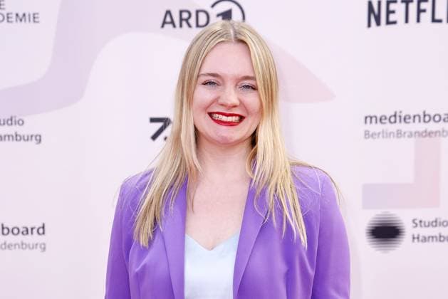 Melissa Byrne at the First Steps Awards ceremony on 8 10 2023 in Berlin First Steps Awards 2023 in Berlin