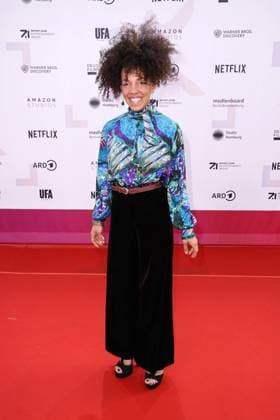 Brenda Akele Jorde at the First Steps Awards ceremony on 8 10 2023 in Berlin First Steps Awards 2023 in Berlin