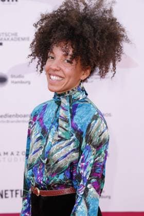 Brenda Akele Jorde at the First Steps Awards ceremony on 8 10 2023 in Berlin First Steps Awards 2023 in Berlin