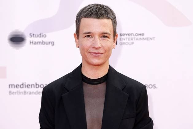 Julia Fuhr Mann at the First Steps Awards ceremony on 8 10 2023 in Berlin First Steps Awards 2023 in Berlin