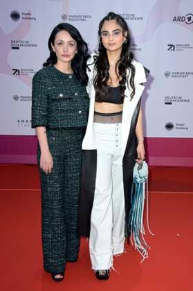 Milena Aboyan and Bayan Layla at the 24 First Steps Awards ceremony at the Theater des Westens Berlin, 08 10 2023 Foto:xF.xKernx xFuturexImagex fist_steps_3012
