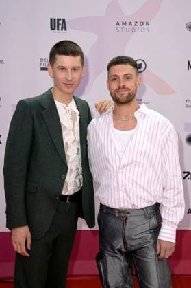 Lorenz Hochhuth and Hannes Hirsch at the 24 First Steps Awards ceremony at Theater des Westens Berlin, 08 10 2023 Foto:xF.xKernx xFuturexImagex fist_steps_3039