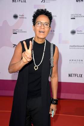 Mo Asumang at the 24 First Steps Awards ceremony at the Theater des Westens Berlin, 08 10 2023 Foto:xF.xKernx xFuturexImagex fist_steps_3060