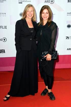 Petra Zieser and Ulrike C Tscharre at the 24 presentation of the First Steps Awards at the Theater des Westens Berlin, 08 10 2023 Foto:xF.xKernx xFuturexImagex fist_steps_3073