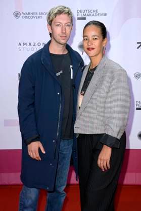 Maximilian Mauff and Sarah Blaßkiewitz at the 24 First Steps Awards ceremony at the Theater des Westens Berlin, 08 10 2023 Foto:xF.xKernx xFuturexImagex fist_steps_3149
