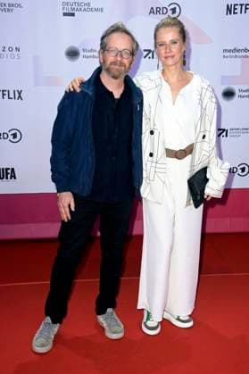 Fabian Busch and Susanne Bormann at the 24 First Steps Awards ceremony at the Theater des Westens Berlin, 08 10 2023 Foto:xF.xKernx xFuturexImagex fist_steps_3233