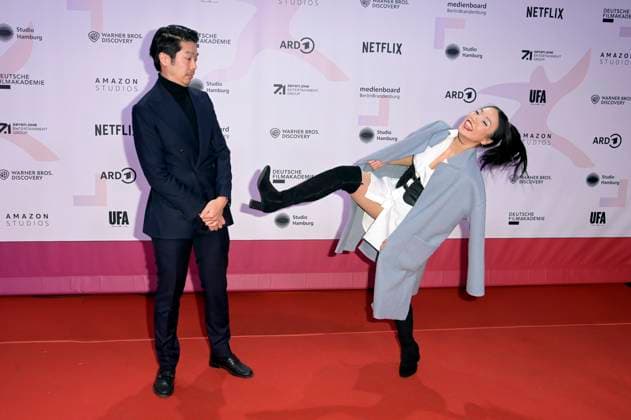 Yung Ngo and Trang Le Hong at the 24 First Steps Awards ceremony at Theater des Westens Berlin, 08 10 2023 Foto:xF.xKernx xFuturexImagex fist_steps_3237