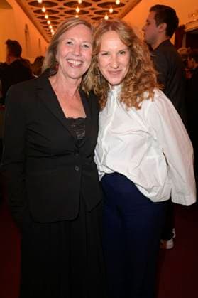 Petra Zieser and Chiara Schoras at the Aftershow Party after the 24 First Steps Awards at the Theater des Westens Berlin, 08 10 2023 Foto:xF.xKernx xFuturexImagex fist_steps_3244
