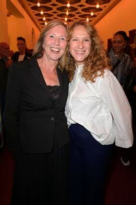Petra Zieser and Chiara Schoras at the Aftershow Party after the 24 First Steps Awards at the Theater des Westens Berlin, 08 10 2023 Foto:xF.xKernx xFuturexImagex fist_steps_3245
