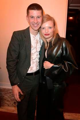 Lorenz Hochhuth and Luisa Celine Gaffron at the Aftershow Party after the 24 First Steps Awards at Theater des Westens Berlin, 08 10 2023 Foto:xF.xKernx xFuturexImagex fist_steps_3271